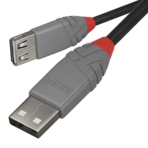 KABEL PRZEDŁUŻACZ USB 2.0 A-A LINDY 36701 - 0.5m