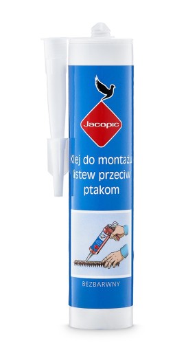 KLEJ 300 ML DO LISTEW KOLOROWYCH NA PTAKI KOLCE