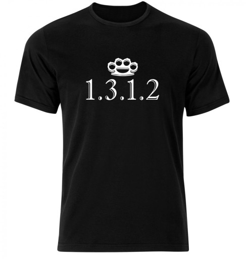 Koszulka t-shirt męski S&S 1312 ACAB czarna