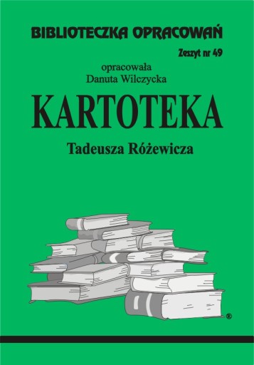 Kartoteka Różewicza Biblioteczka Opracowań nr 49