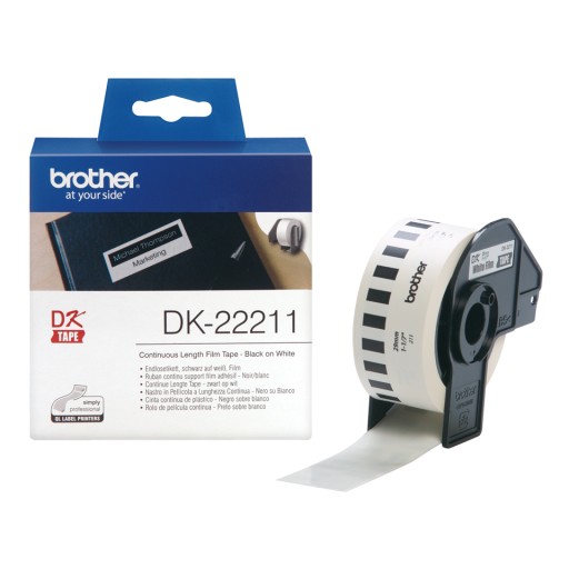 BROTHER DK22211 29mm x15,24m ciągła taśma DK 22211