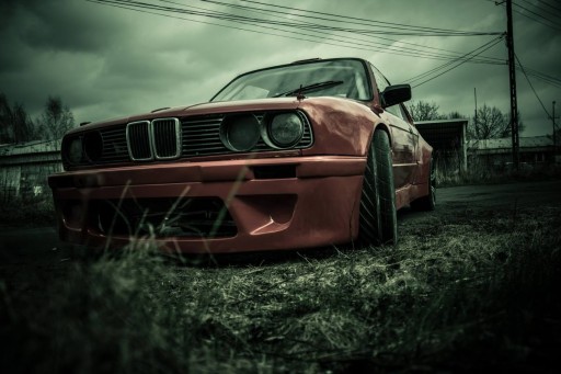 BMW E30 seria 3 błotniki lewy + prawy WIDEBODY