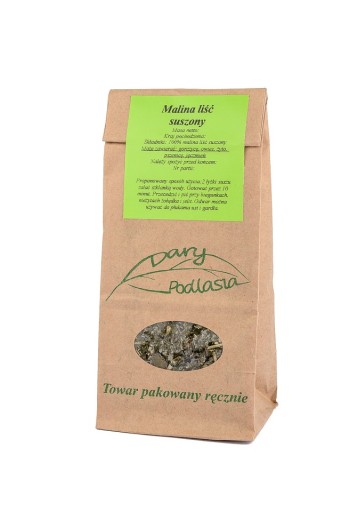 Malina liść maliny - Zioła - 50g - Dary Podlasia