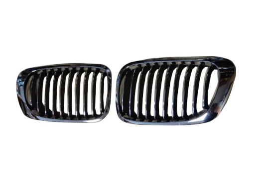 BMW E46 COUPE CABRIO NERKI ATRAPA GRILL CHROM