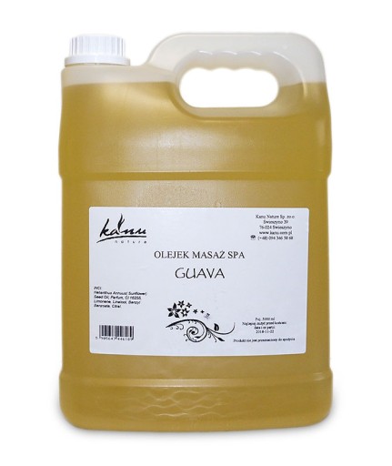 Olejek do masażu Kanu Nature - Guava (5 litrów)