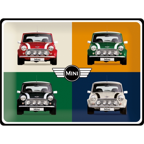 Tablica szyld MINI COOPER metalowy plakat 30x40