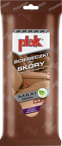 ATAS PLAK MAXI ściereczki do skóry Kwiaty polinezji 24x22 cm 24szt