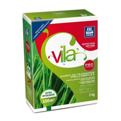 YARA VILA NAWÓZ DO TRAWY TRAWNIKA PRO-COMPLEX 3 KG