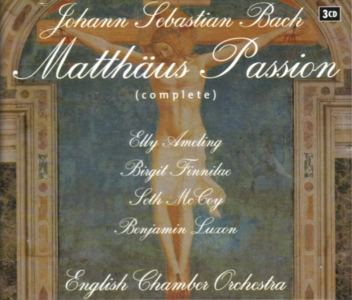 BACH Pasja według św. Mateusza BWV 244 (3CD)