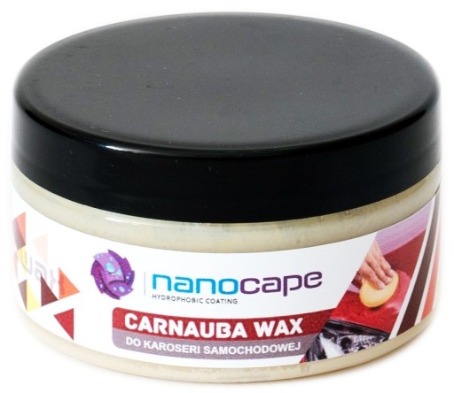 NANOCAPE Wosk Carnauba do karoserii lakieru