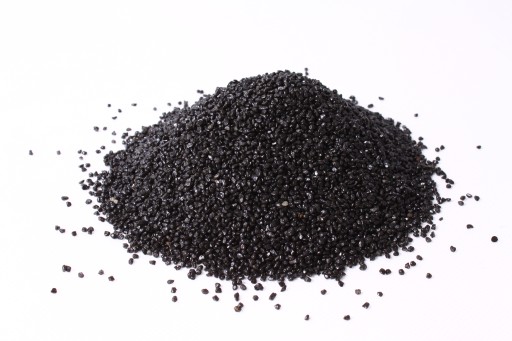 Czarny żwirek, piasek kwarcowy do akwarium 2-3mm 1kg AQUAdream