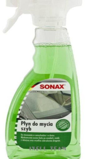 SONAX BEZSMUGOWY PŁYN DO MYCIA SZYB LUSTER 654