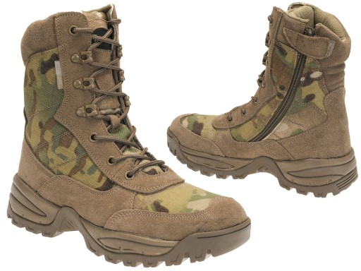 TEESAR Buty Taktyczne Zamek YKK Multicam 47