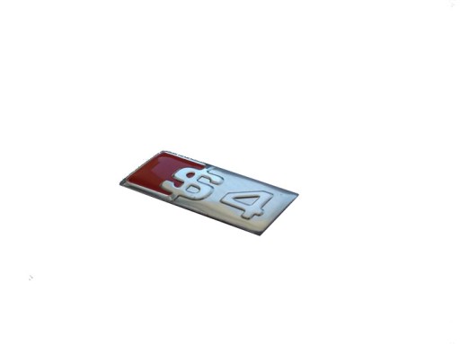 ZNACZEK EMBLEMAT AUDI S4 SLINE ALUMINIUM NOWOŚĆ
