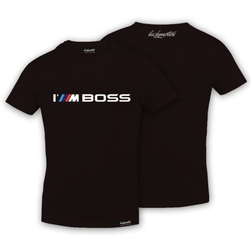 XXL - koszulka z BMW I'M BOSS mpower - premium T-shirt pomysł na prezent