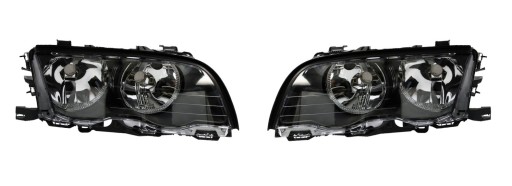 REFLEKTOR LAMPA PRZÓD BMW 3 E46 1998- KOMPLET L+P