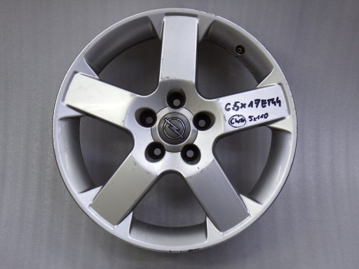 FELGA OPEL VECTRA ZAFIRA 5x110 6,5x17 ET44 SL1862