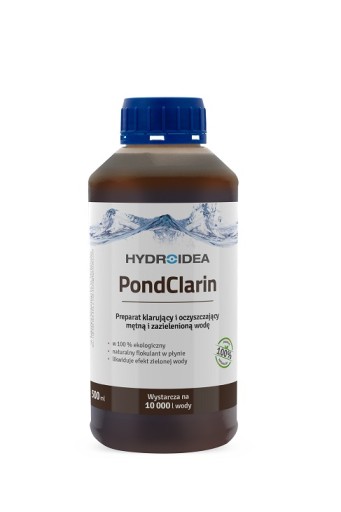 HYDROIDEA PondClarin na mętną i zieloną wodę 500ml