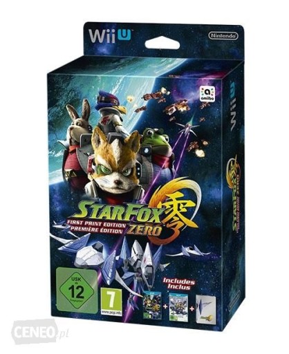 STAR FOX ZERO + GUARD + STEELBOOK NOWA [WII U]