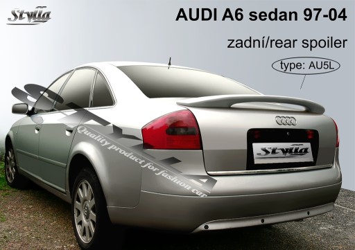 spoiler spojler do Audi A6 sedan C5 MK2 01/1997--