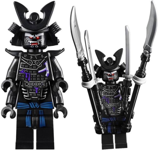 Lego figurka @@@ GARMADON + 4 BRONIE @@@ z 70658