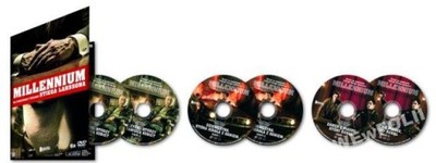 6 X DVD FOLIA MILLENIUM MILENIUM MILLENNIUM 540min