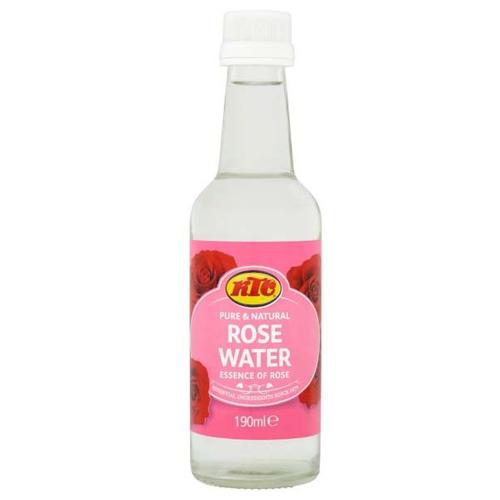 WODA RÓŻANA KTC 190 ML bez dodatków najczystsza