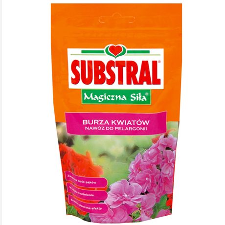 SUBSTRAL BURZA KWIATÓW NAWÓZ DO PELARGONII DATURY