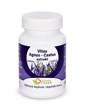 Vitex Agnus ekstrakt (Niepokalanek) 100 tabletek