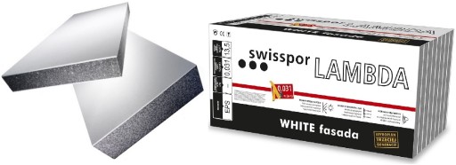 SWISSPOR LAMBDA WHITE 031 STYROPIAN GRAFITOWY NR 1