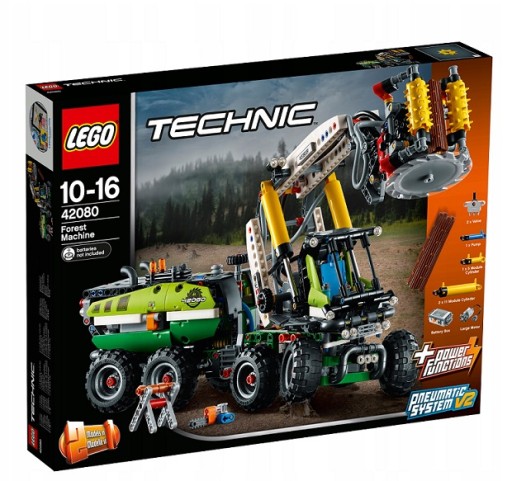 LEGO 42080 TECHNIC - MASZYNA LEŚNA