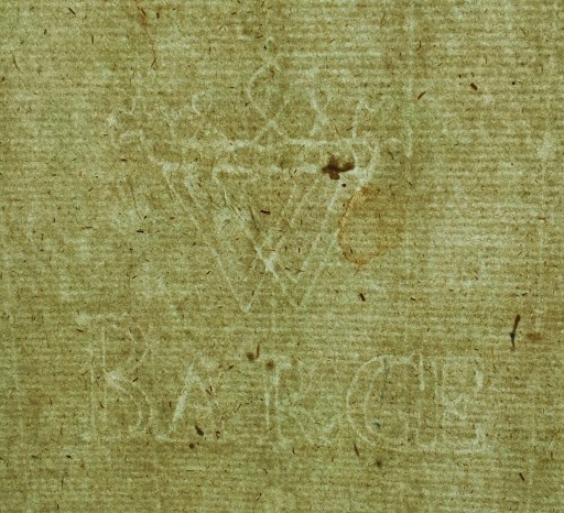 Papier czerpany XVIII w Wrocław Bukowina Sagan 59