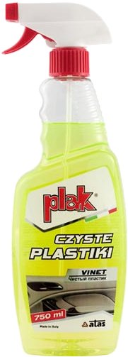 ATAS PLAK Vinet płyn do czyszczenie plastiku skaju emalii 750ml