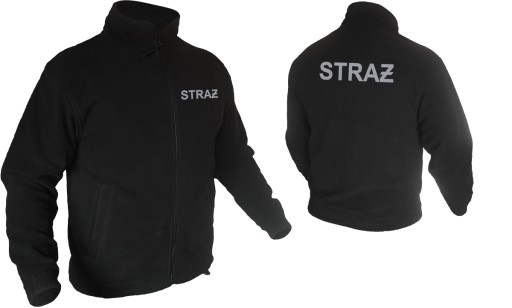 Polar STRAŻ z haftem w kolorze srebrnym