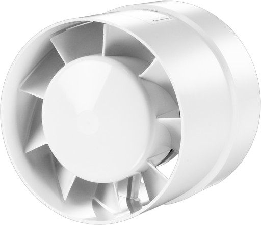 WENTYLATOR KANAŁOWY 105 m3/h VENTS VKO VENTIKA INTRO D 100 ŁOŻYSKA ŚLIZGOWE