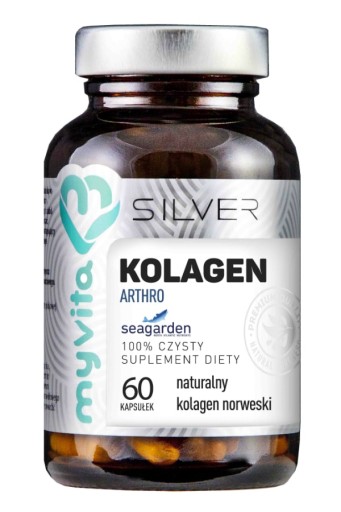 KOLAGEN ARTHRO 60k Stawy Kości Rybi SILVER MyVita