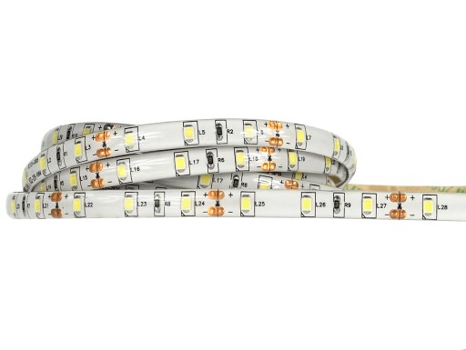 Taśma LED 2835 24V IP65 11W/m 5m neutralna 30305