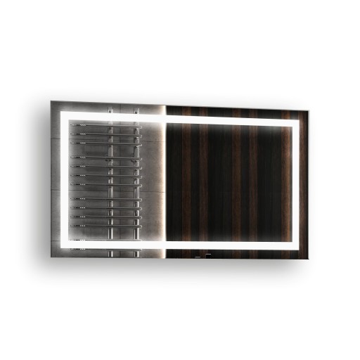 'LEDFRAME' 120*80 LUSTRO PODŚWIETLANE ŁAZIENKOWE