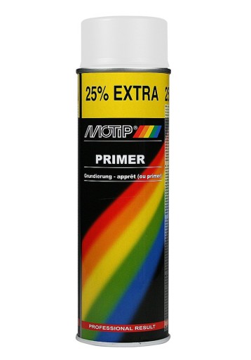 MOTIP podkład akrylowy spray BIAŁY 500 ml