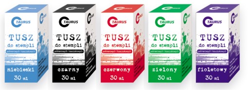 Tusz do stempli czerwony 30ml