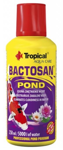 TROPICAL BACTOSAN POND 250ML ZMĘTNIENIE CZYSTA WOD