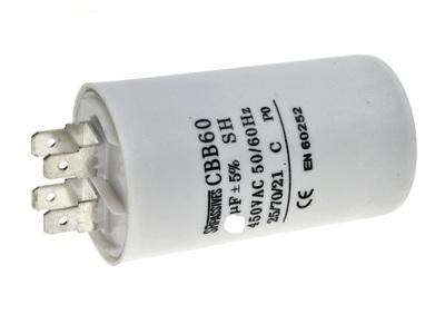 8uF 450V KONDENSATOR 8uF rozruchowy do silnika CBB60A-8/450