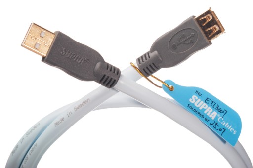 High end Kabel Przedłużacz USB 2.0 AF-AM SUPRA 2m