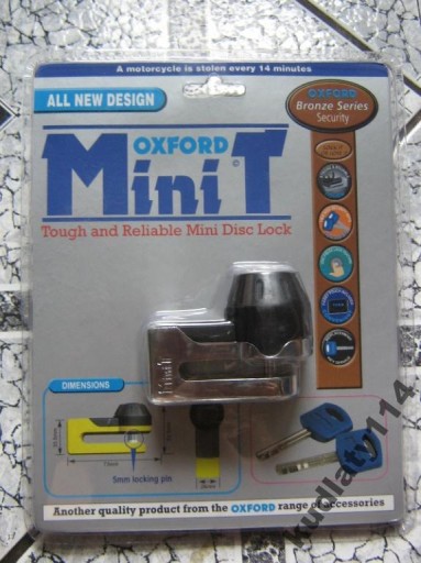 OXFORD blokada tarczy hamulcowej MINI TITAN 5,5mm