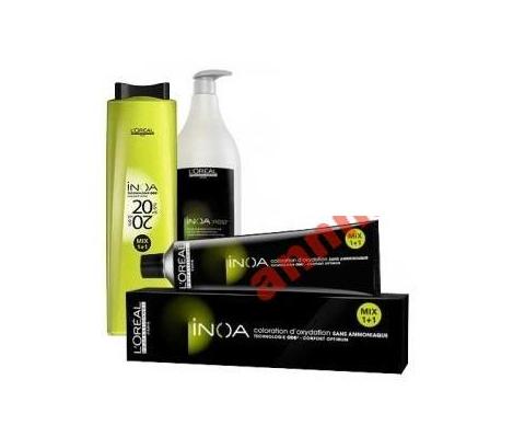 LOREAL INOA ZESTAW FARBA 60g AKTYWATOR SZAMPON