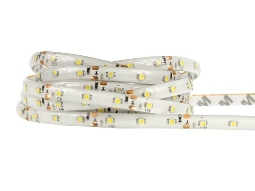 Taśmy LED 4,8 W/m 5 m 12V DC biały zimny wodoodporna