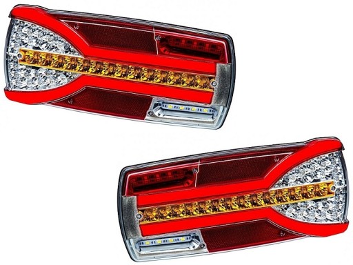 LAMPY LED ZESPOLONE TYLNE DYNAMICZNY KIERUNKOWSKAZ