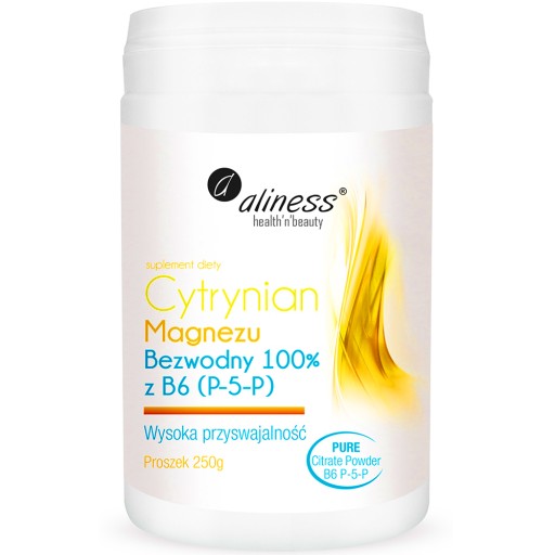 Aliness CYTRYNIAN MAGNEZU Bezwodny MAGNEZ proszek