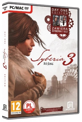 Syberia 1 2 3 - POLSKA WERSJA - NOWA