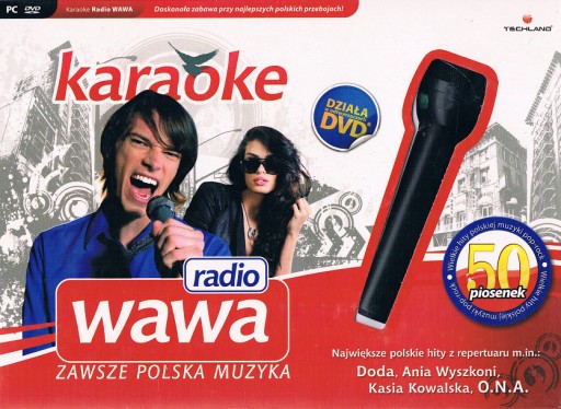 Karaoke FOR FUN WAWA 50 HITÓW - PL - NOWA